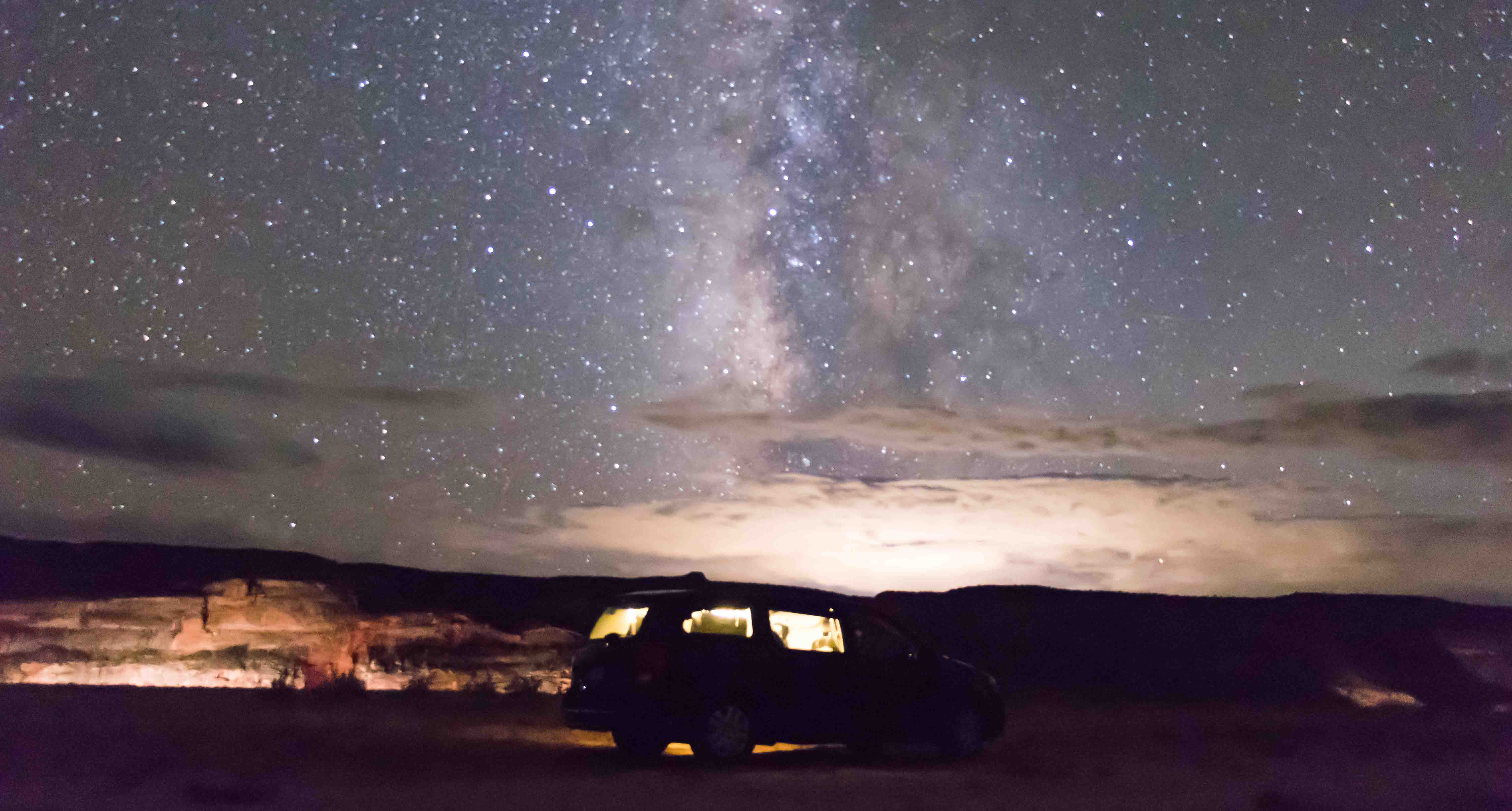 Dormir sous les étoiles, n'importe où