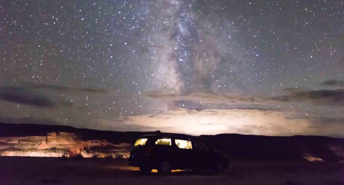 Dormir sous un ciel étoilé