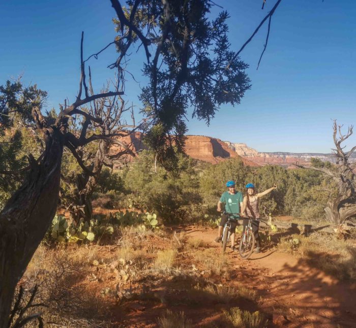 vélo de montagne à Sedona
