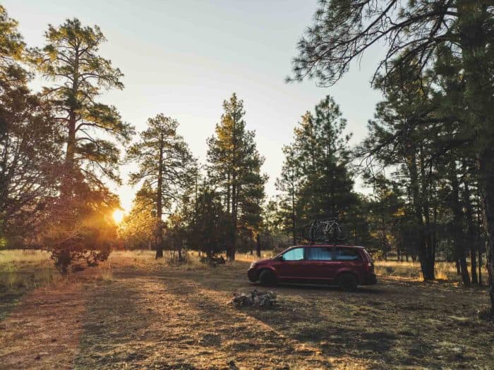 Boondocking near Grand Canyon