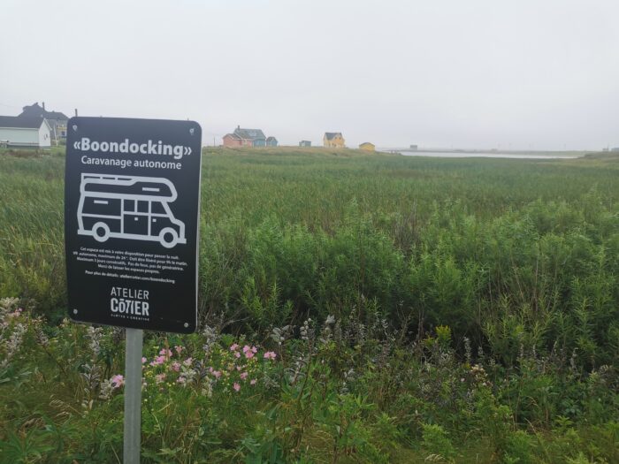 Boondocking grâce à la mini-van