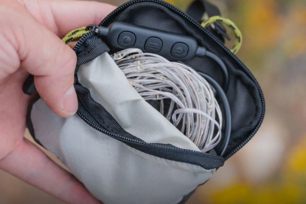 vanlife kit car camping essentials lights