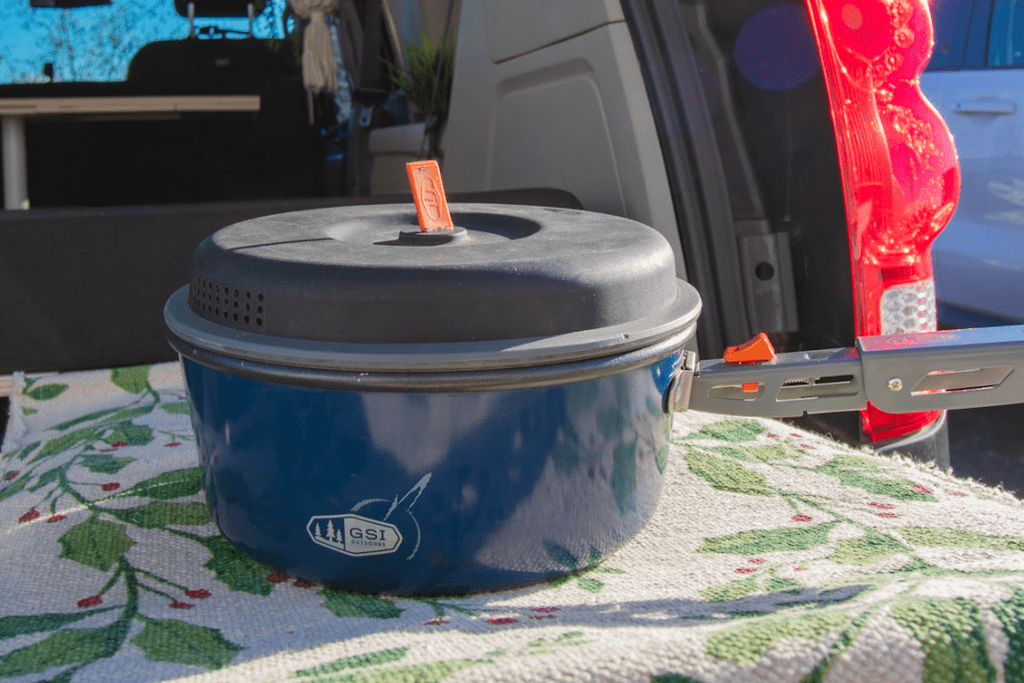 vanlife kit car camping essentials kitchen