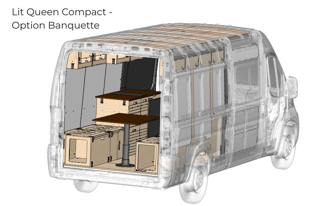 Aménagement Camper Van RAM ProMaster - Modèle 159 extended