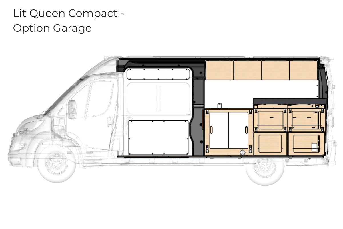 Aménagement Camper Van RAM ProMaster - Modèle 159 extended
