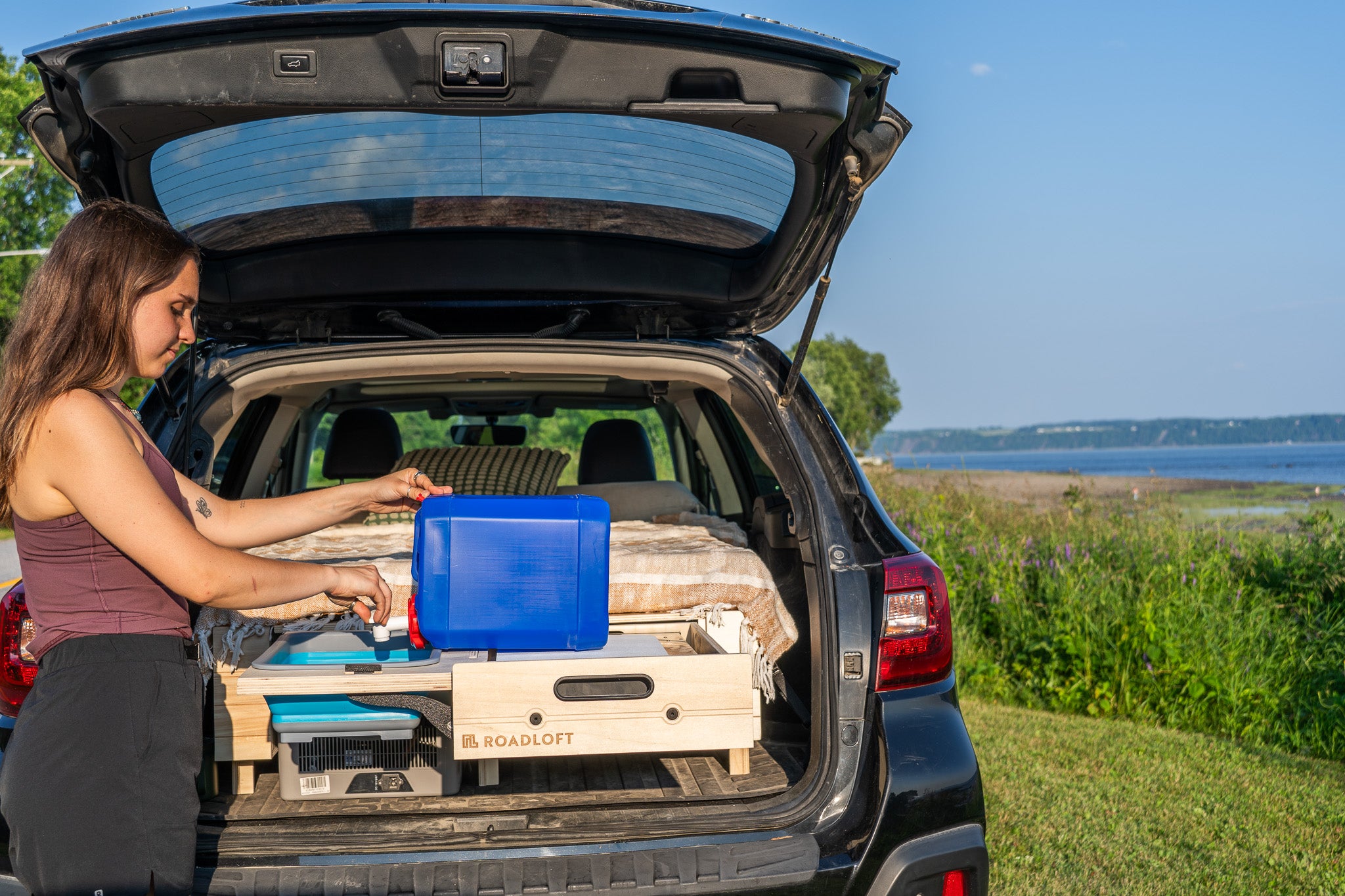 subaru outback car camping conversion kit