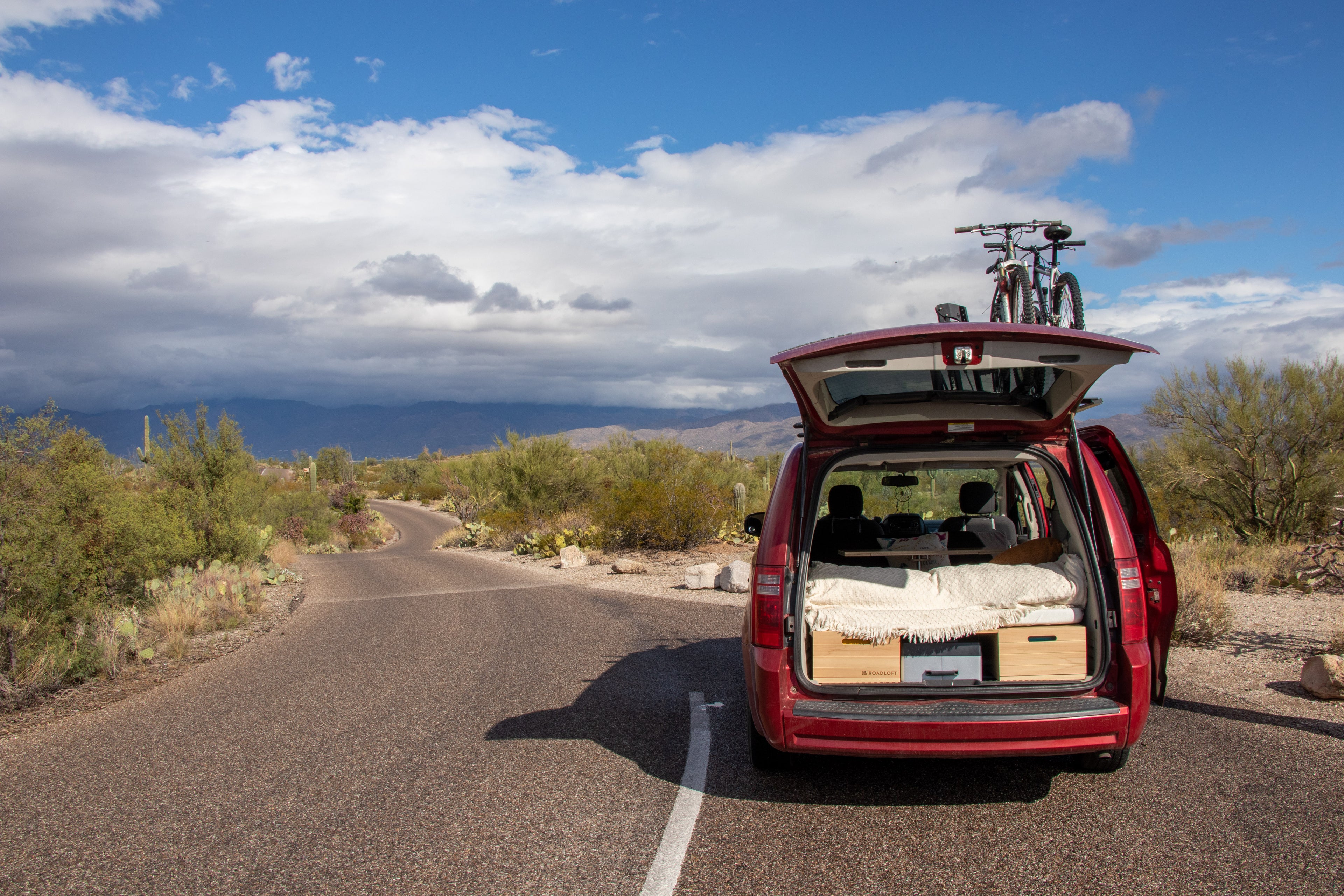 dodge caravan camper conversion