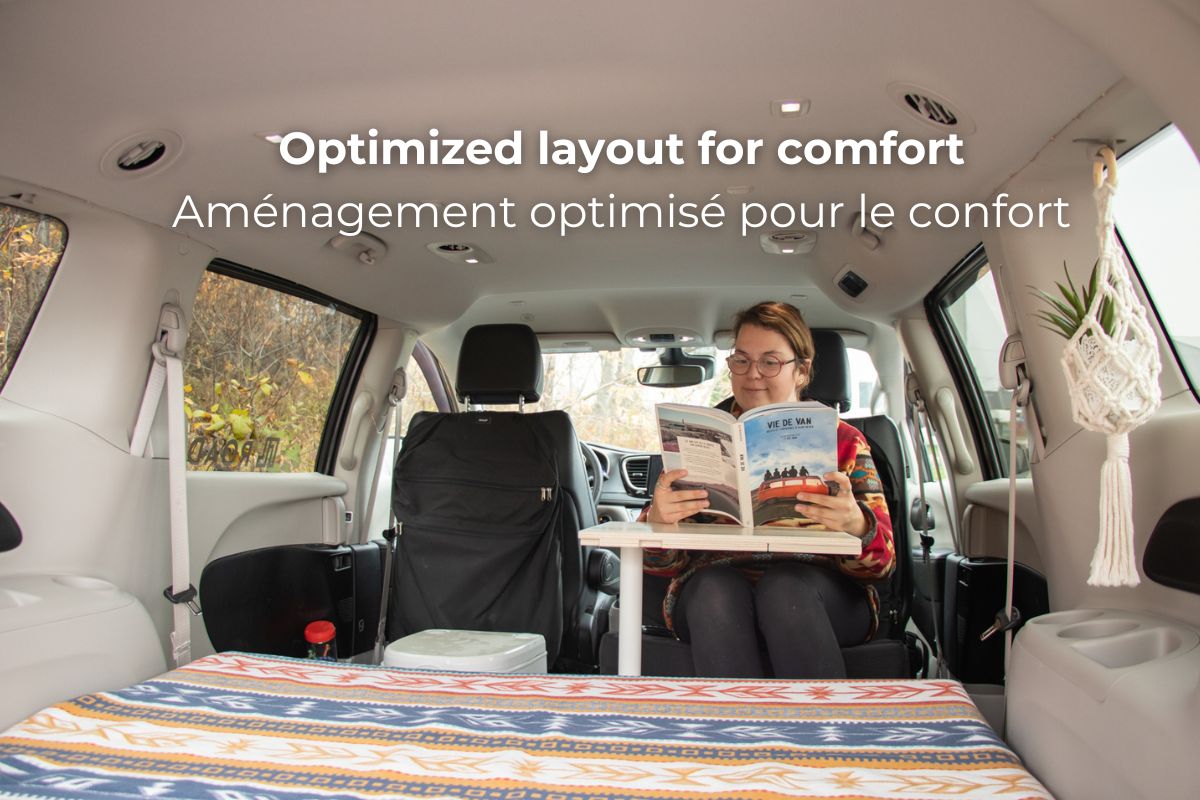 Camper Van Conversion Kit – Chrysler Pacifica - Solo – Roadloft