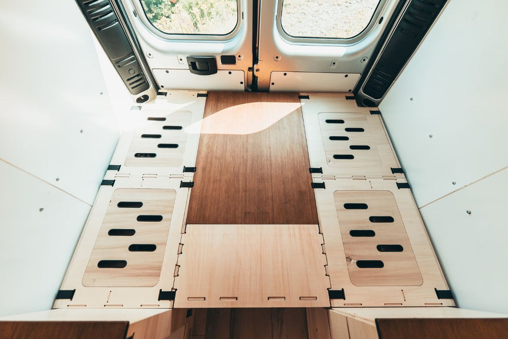 van bed
