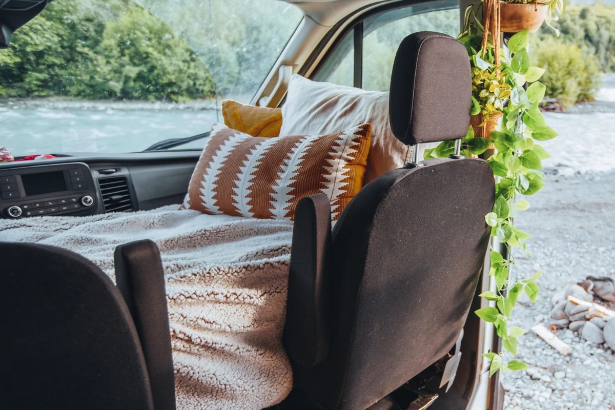 car camper setup