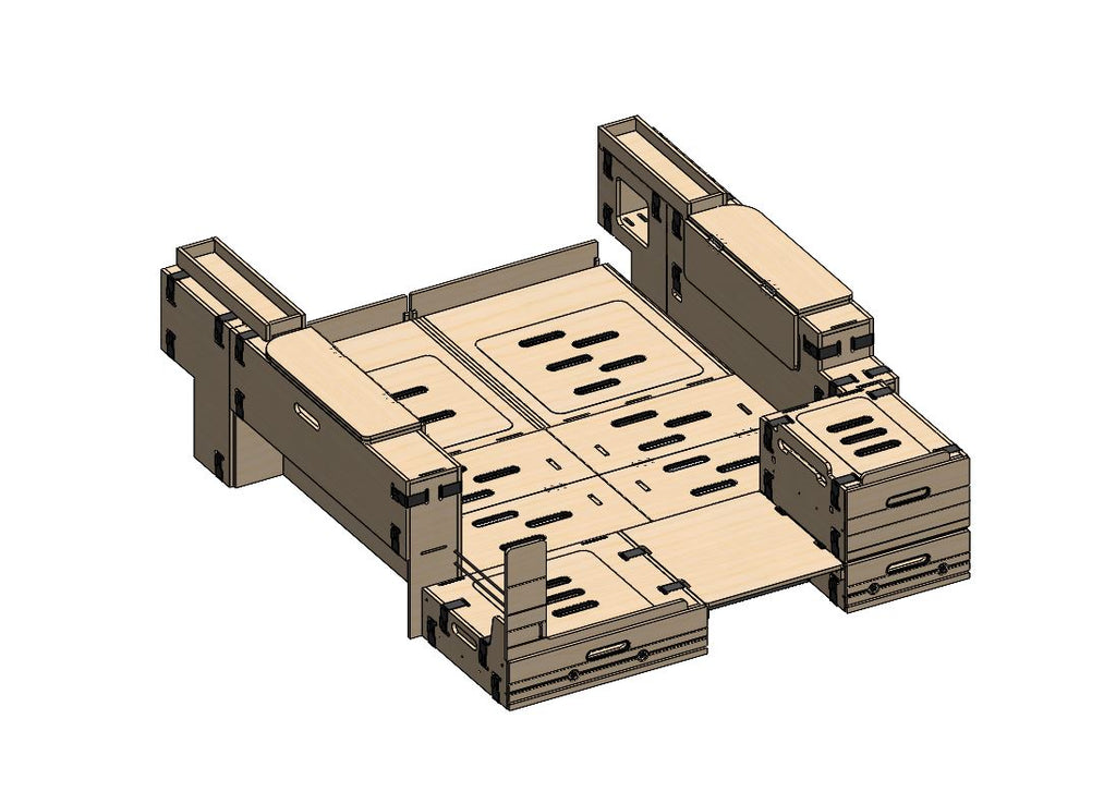 Pickup Truck Camper Conversion Kit – Full-Size