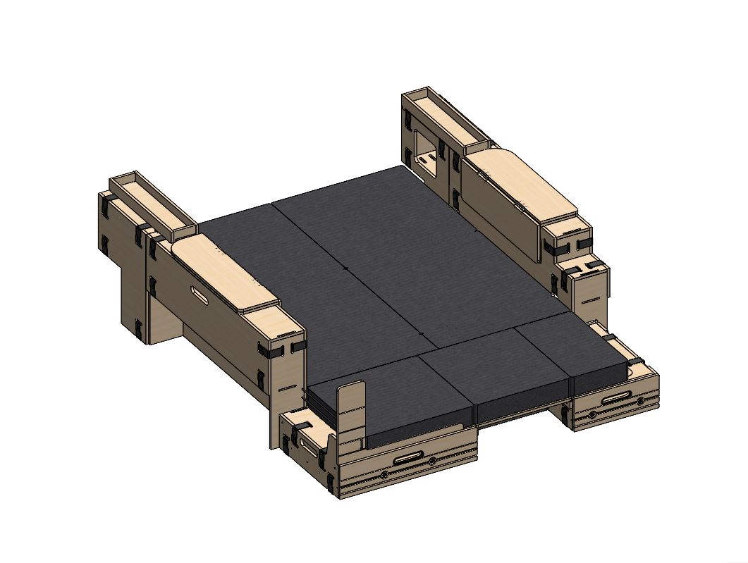 Pickup Truck Camper Conversion Kit – Full-Size