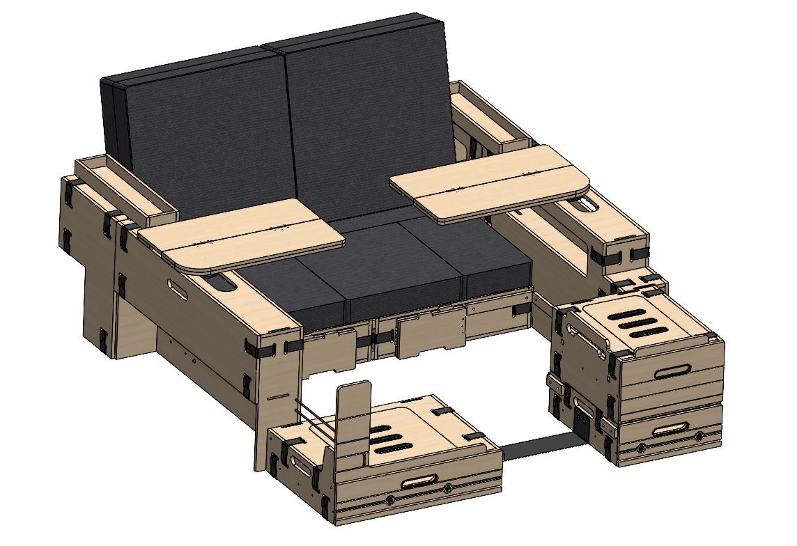 Pickup Truck Camper Conversion Kit – Full-Size
