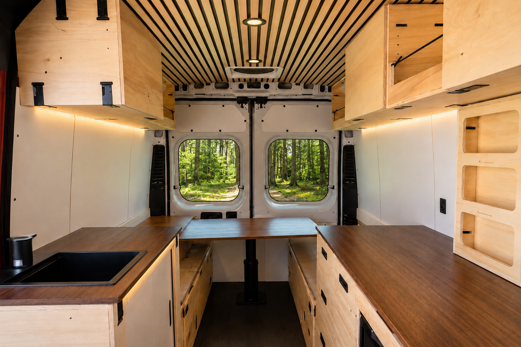 Aménagement Camper Van RAM ProMaster - Modèle 159