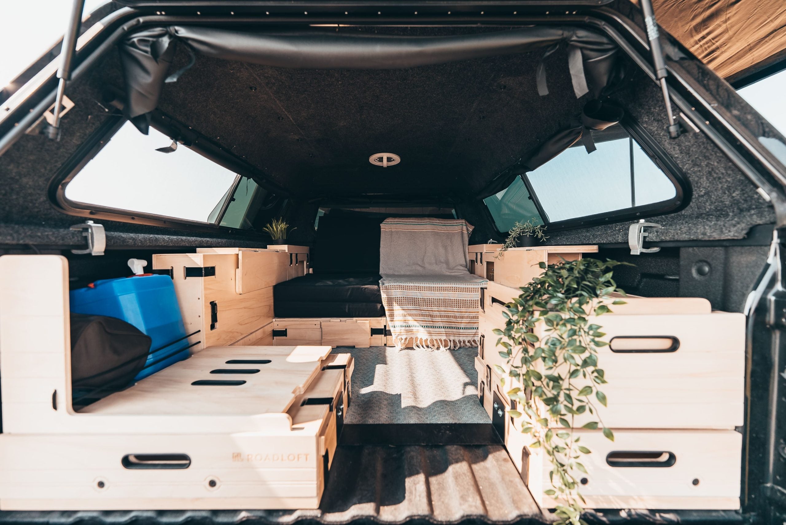 Pickup camper conversion kit