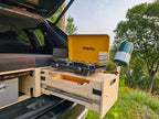 vanlife kit car camping essentials kitchen martin campstove