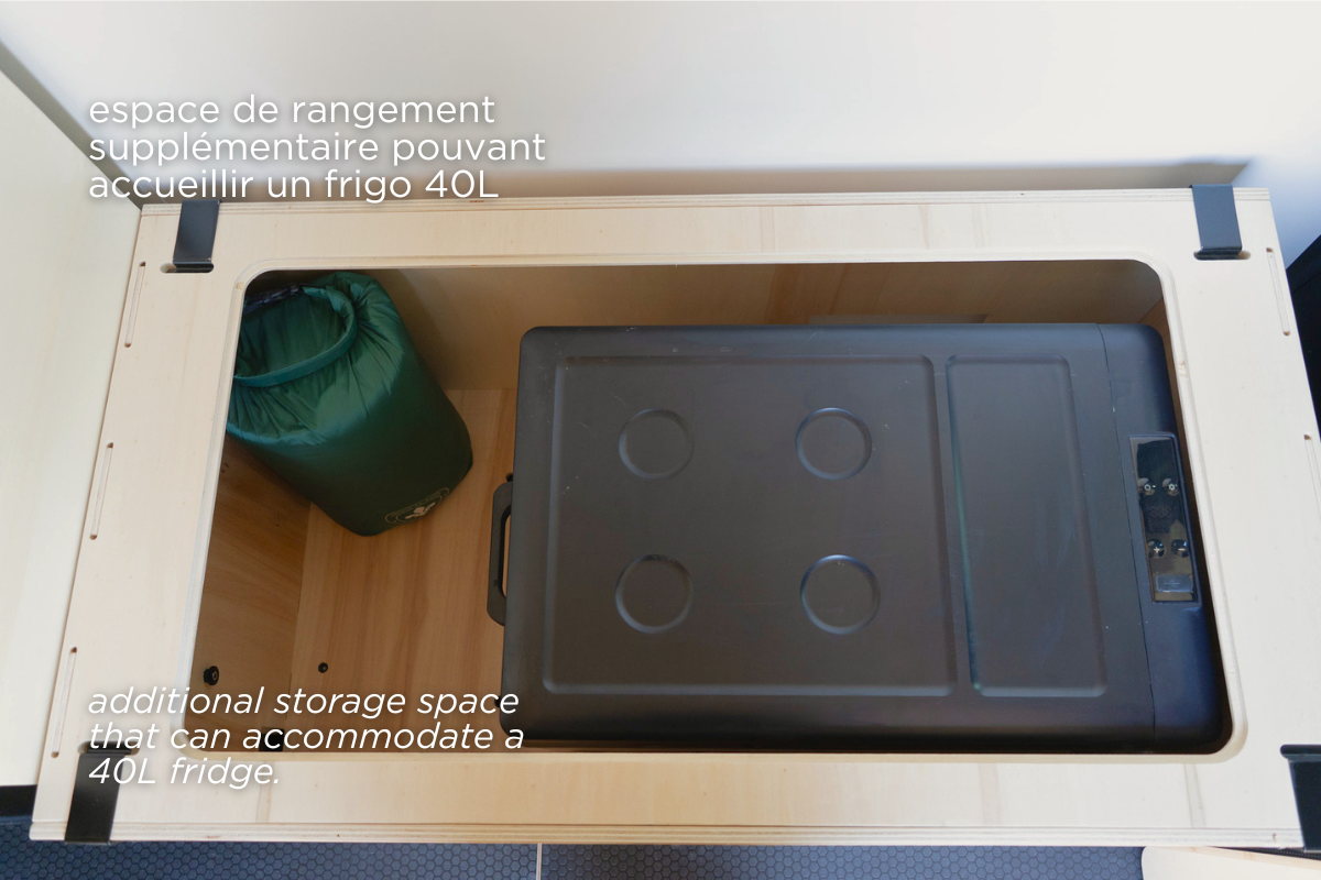 Module banquette avant