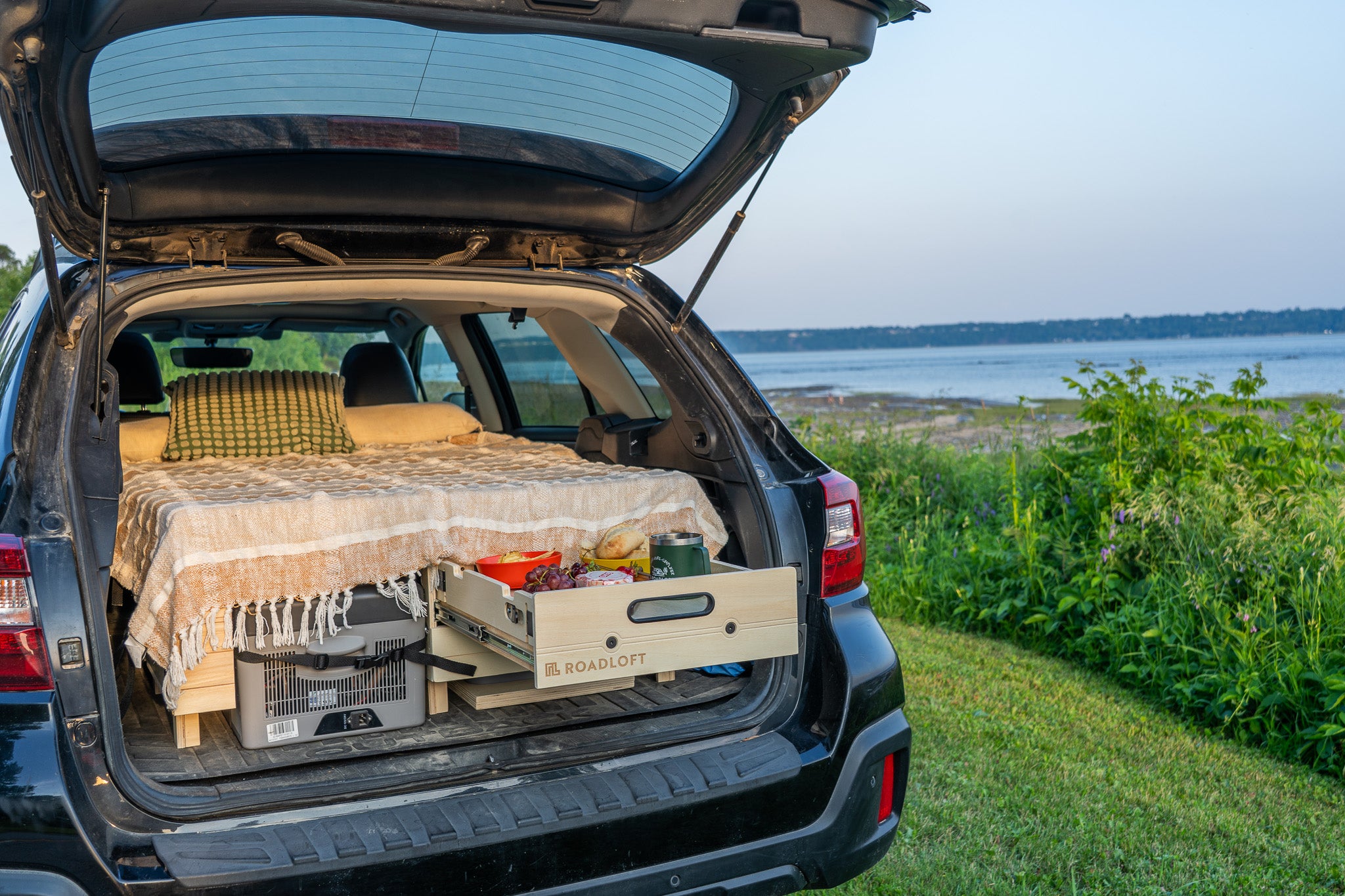subaru outback car camping conversion kit