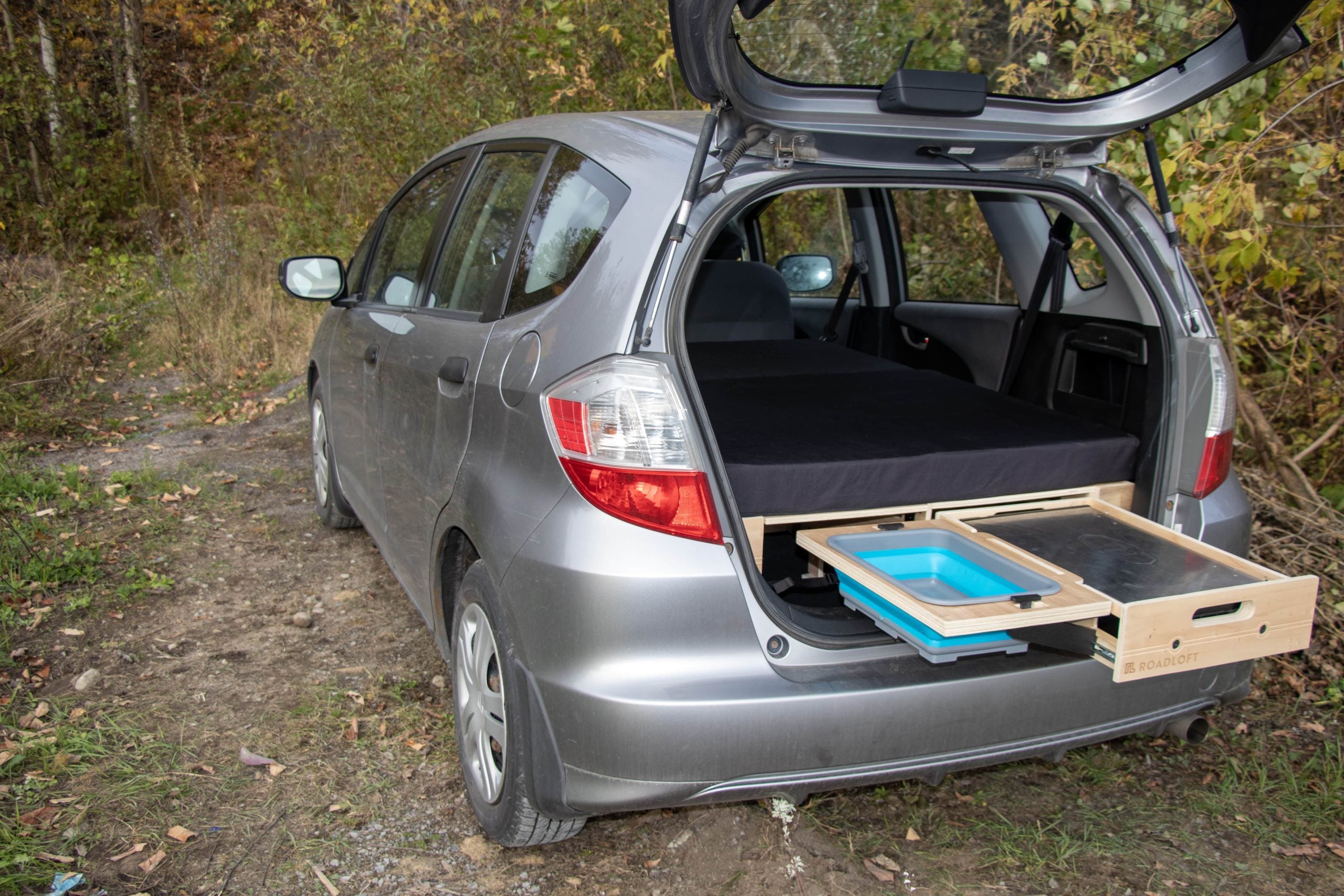 honda fit car camping conversion kit