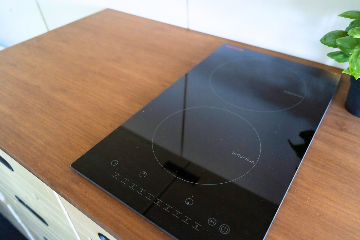 Electric induction cooktop