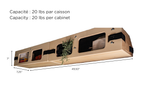 removable truck bed storage solution