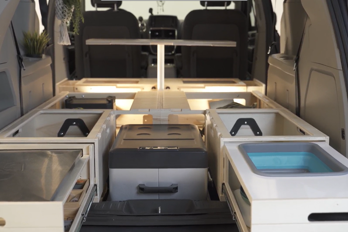 minivan camper Camper Van Conversion Kit – Honda Odyssey – Roadloft