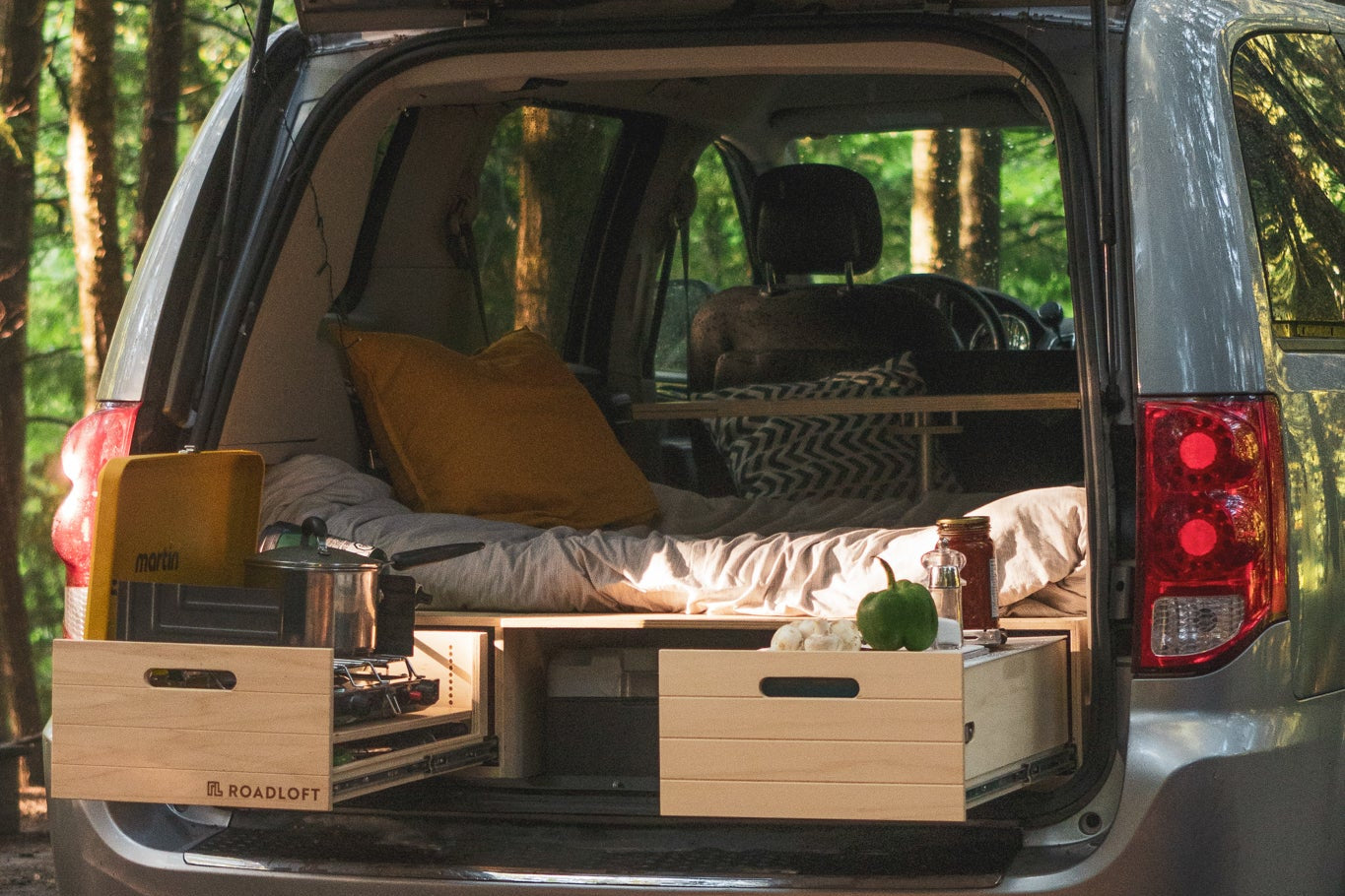 dodge caravan camper conversion