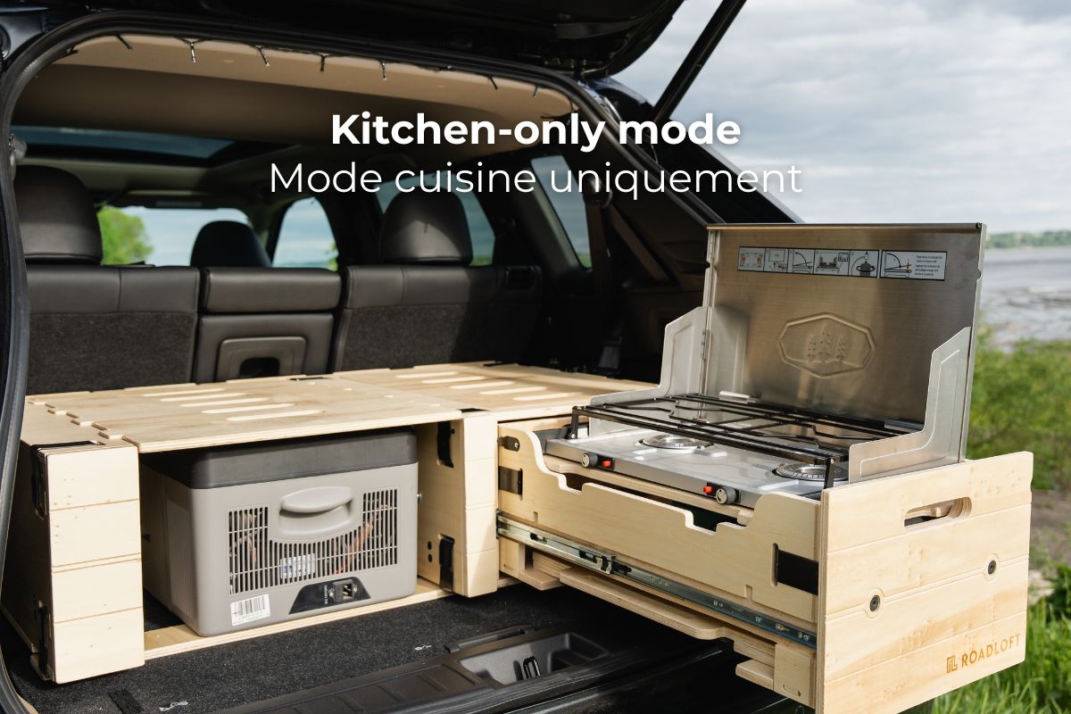 SUV camper conversion kit