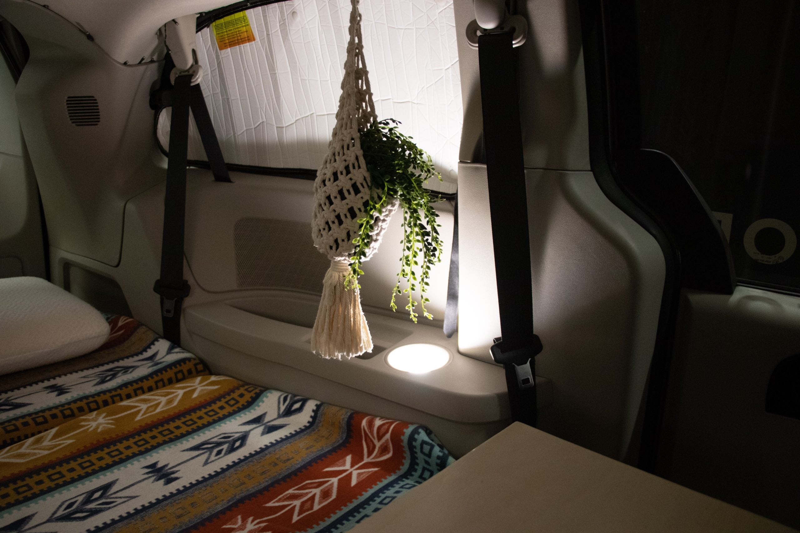 vanlife kit car camping essentials light