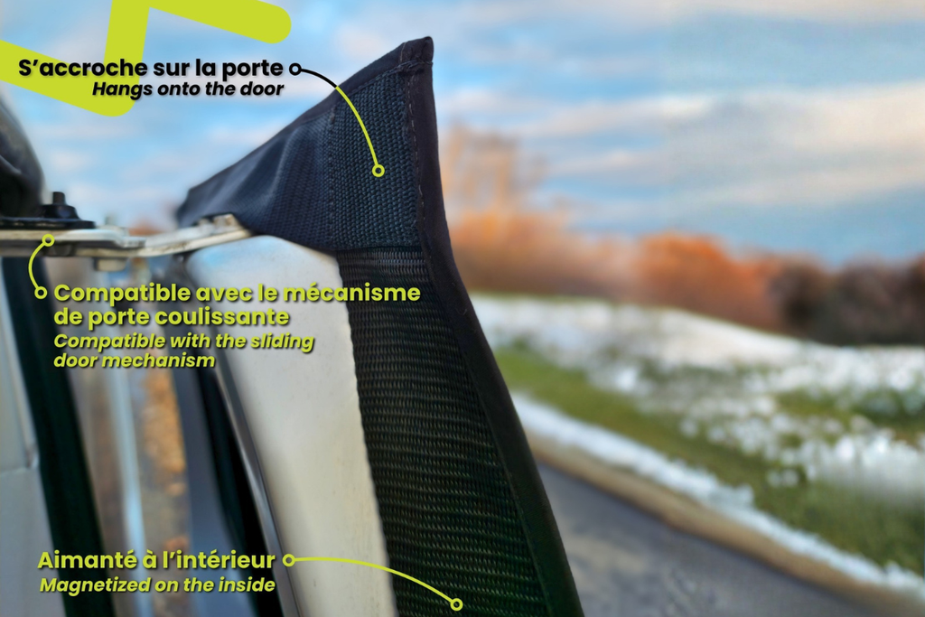 Moustiquaires amovibles compacts Peace Out