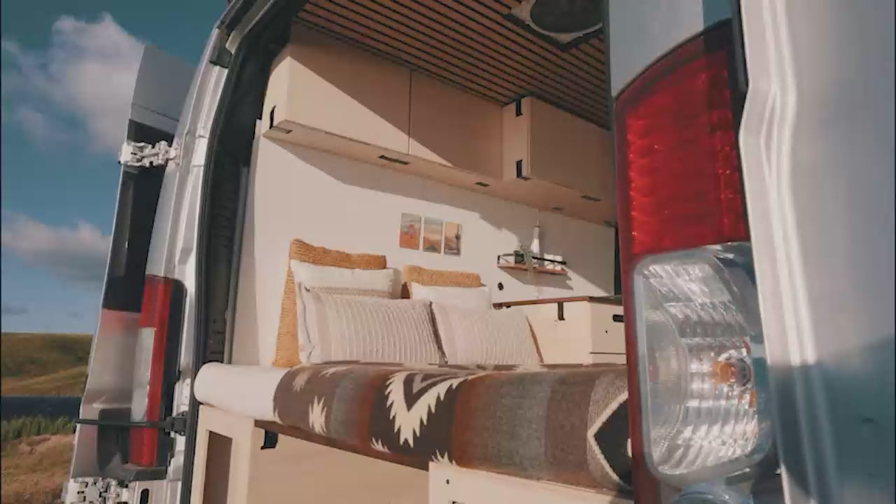 best van to camp in
