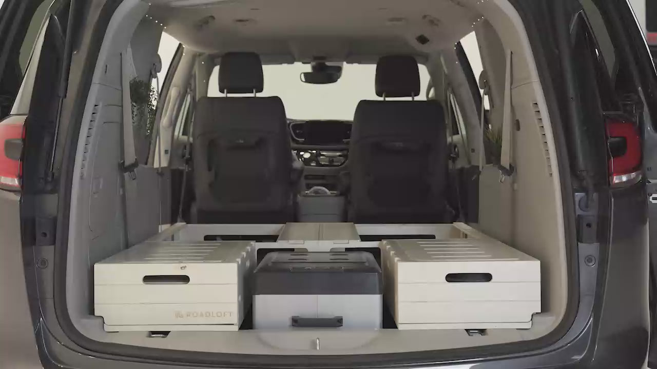 Minivan camper kit