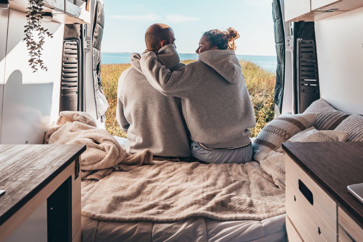 best van to camp in