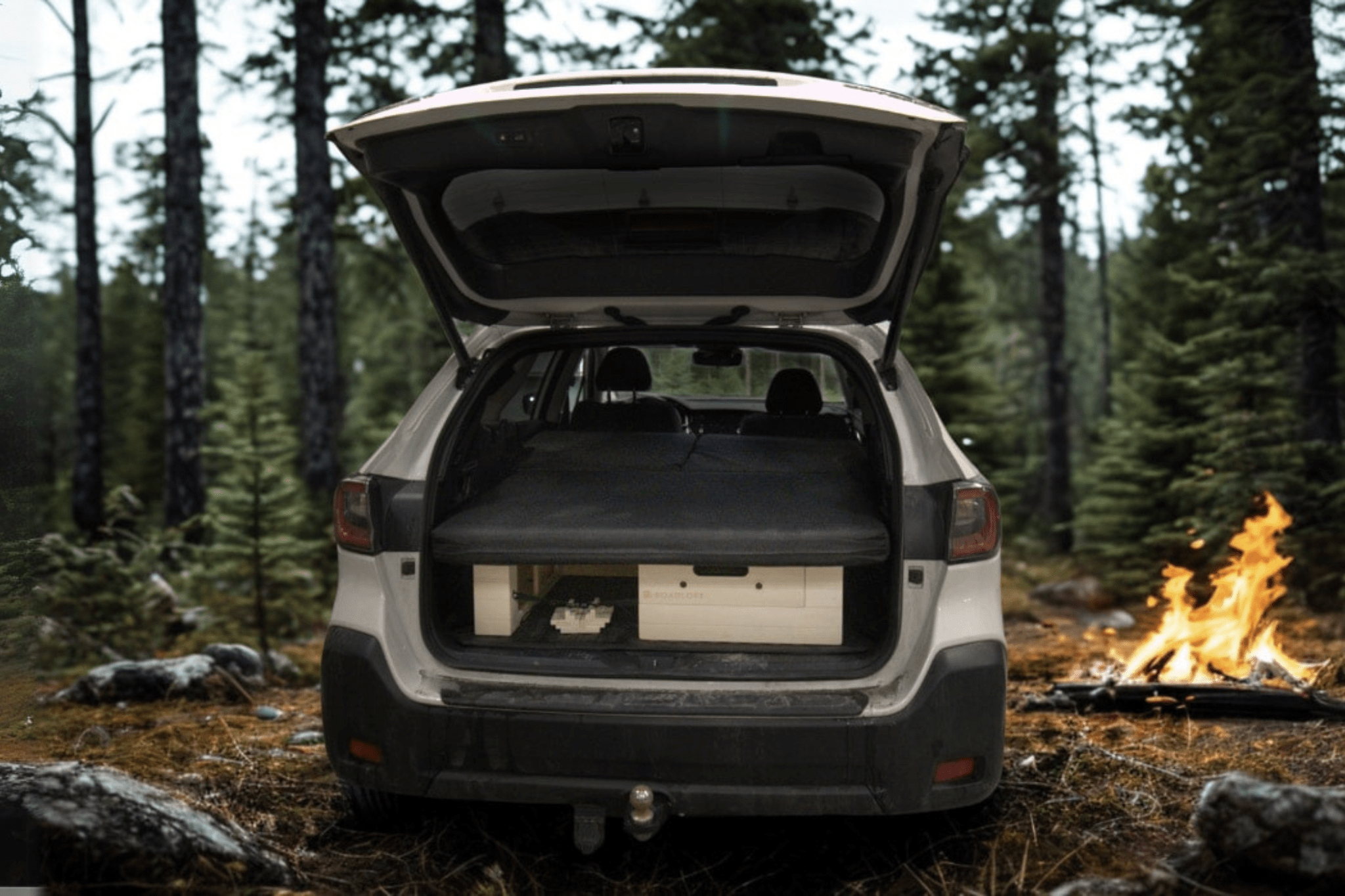 subaru outback car camping conversion kit