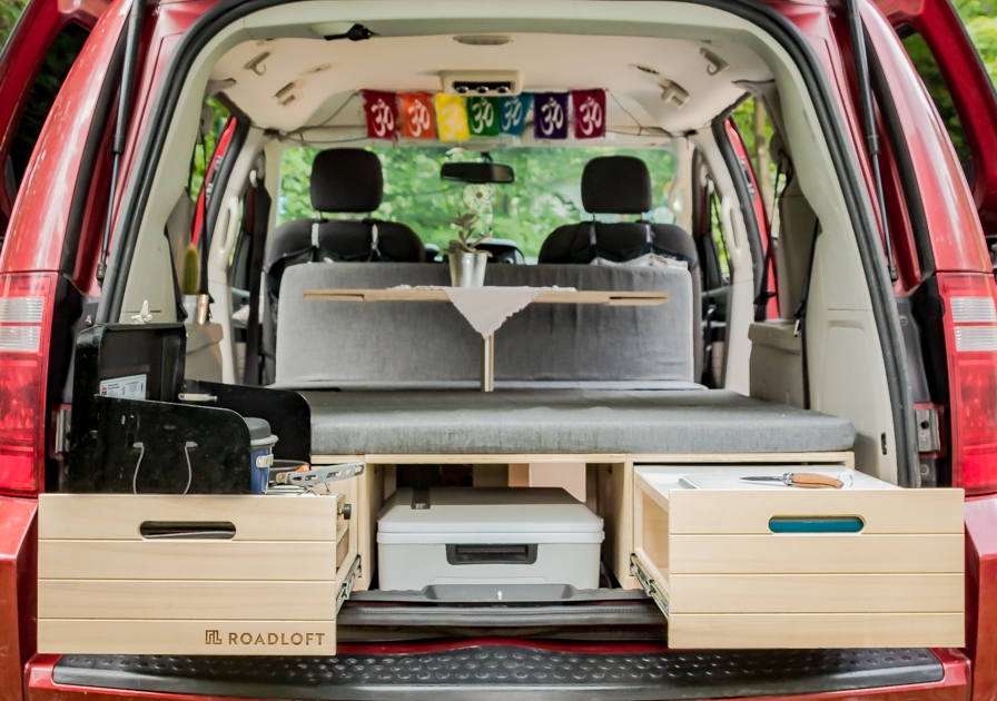 Order your Minivan camper conversion 