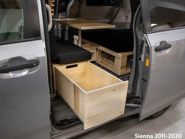 Kit de conversion en campeur pour Toyota Sienna