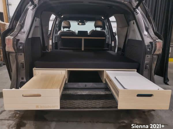 Solo Camper Conversion Kit for Toyota Sienna