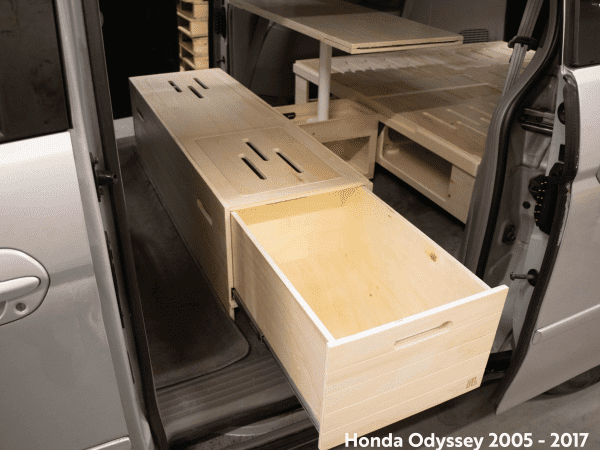 Camper Conversion Kit for Honda Odyssey