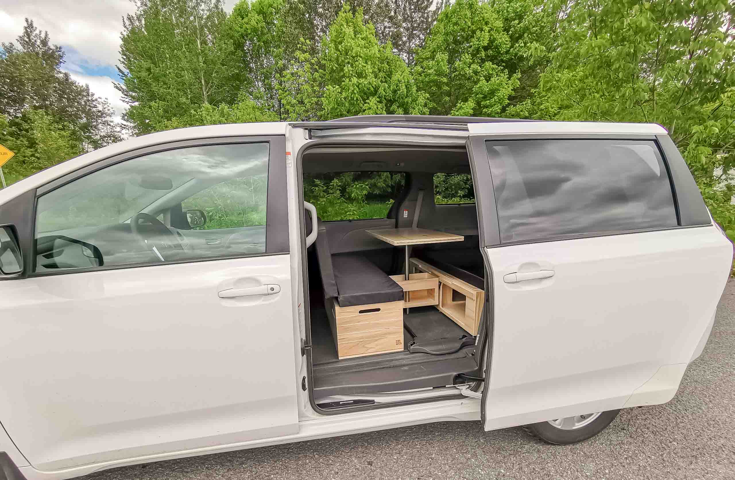 Order your Minivan camper conversion 