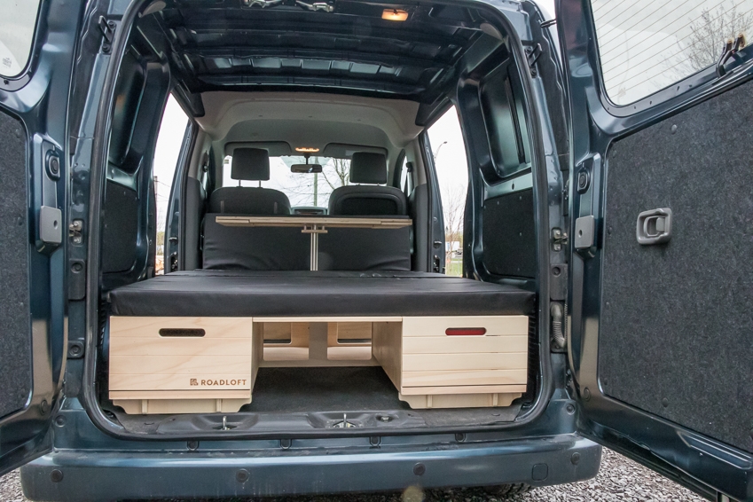 Minivan camper conversion kit 