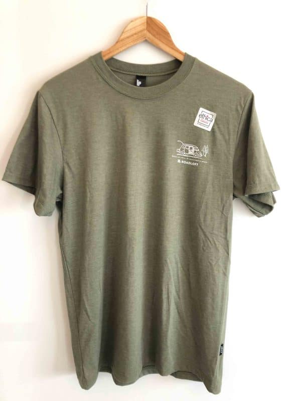 T-shirt Roadloft fabriqué au Québec - vert