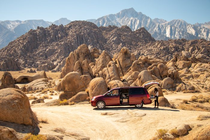 Boondocking to sleep in nature