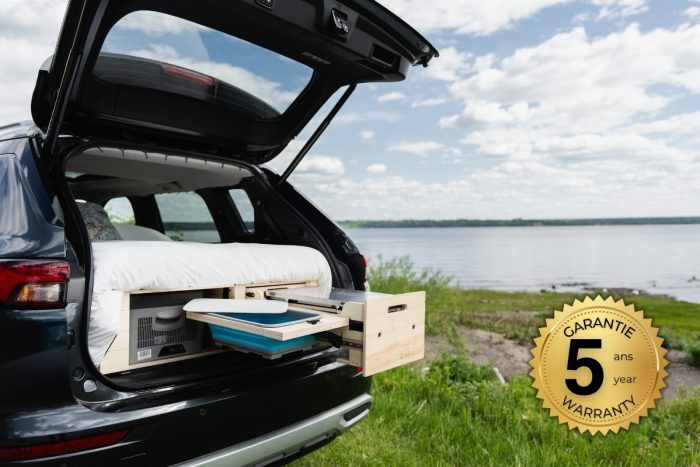 SUV car camping kit by Roadloft