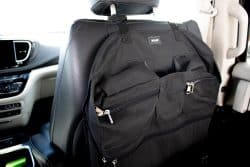 Durable car seat organizer ROLEF for organized road trips.