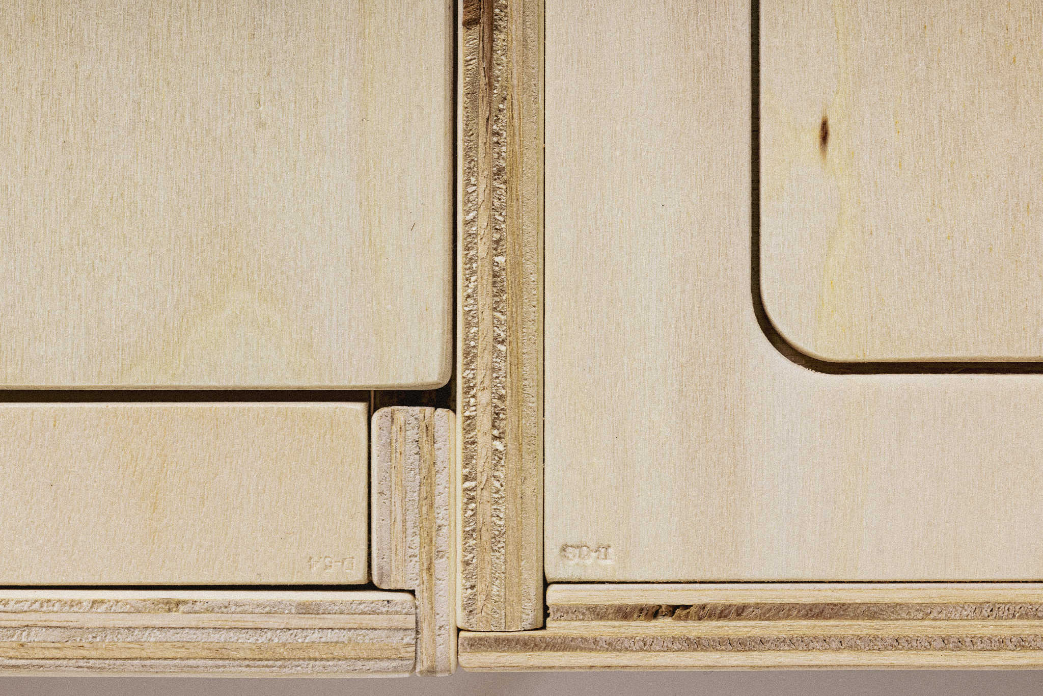 Eco-responsible marine-grade poplar wood in the Roadloft camper kit, sourced from sustainable forests.