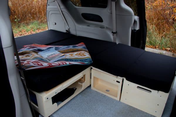 Camper Conversion Solo Kit for Chrysler Pacifica and Grand Caravan