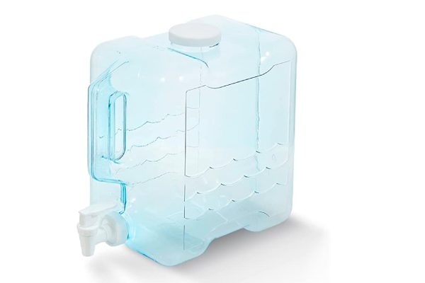 2 Gallon Slimline Beverage Container in Clear
