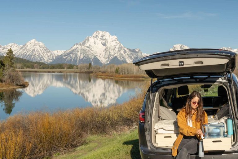 Hit the road and explore the great outdoors with Roadloft's Camper Conversion Kit. With the stunning Grand Teton National Park as your backdrop, you can experience the beauty of nature in comfort and style. Our kit allows you to easily convert your van into a cozy and functional home on wheels, perfect for your road trip adventures. Don't miss out on the opportunity to make unforgettable memories in one of America's most breathtaking national parks.