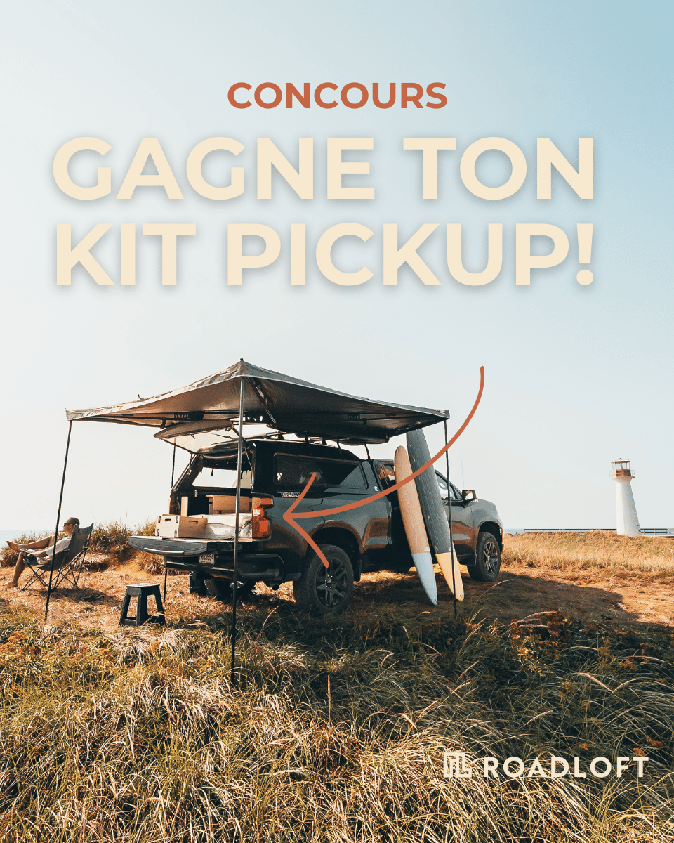 Concours - Gagne ton kit campeur pickup