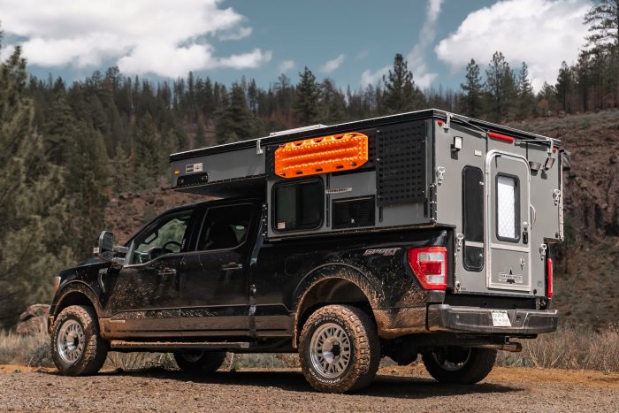 Truck camper expedition